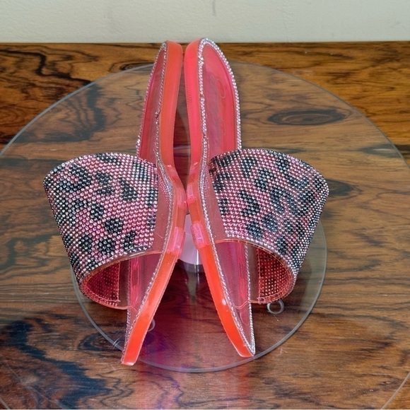 Jessica Simpson Kassime Embellished Jelly Slide Sandals - Picture 10 of 13